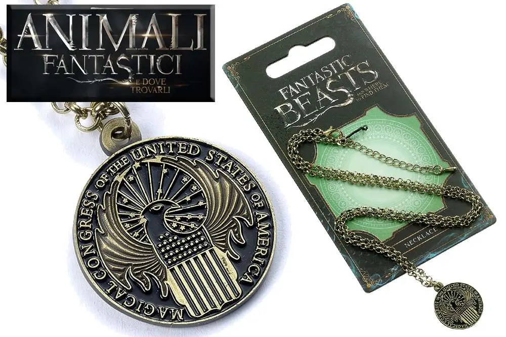 LES ANIMAUX FANTASTIQUES - Fantastic Beasts Congress Necklace - Figurine